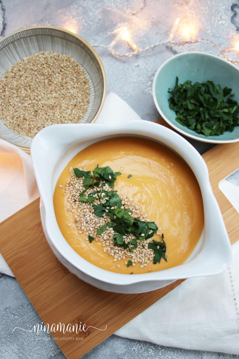 Rezeptbild: Kokos-Curry-Suppe