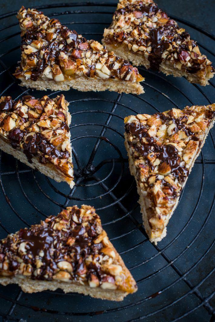 Rezeptbild: Nussecken zuckerfrei