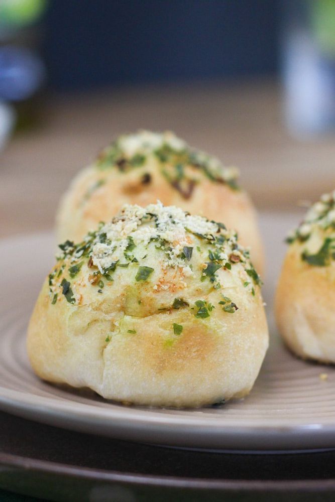 Rezeptbild: Salami Mozzarella Pizzabrötchen aka Italian Cheese Balls