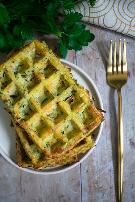 Rezeptbild: Gemüsewaffeln aus dem Ofen