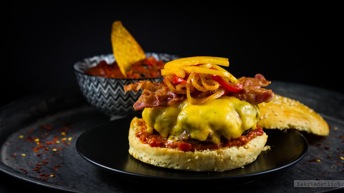 Rezeptbild: Tex-Mex-Burger