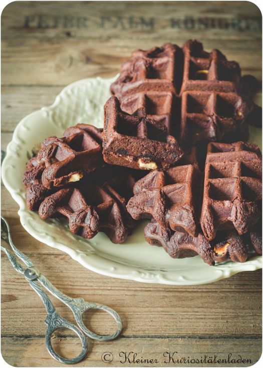 Rezeptbild: Triple Chocolate Brownie Waffeln