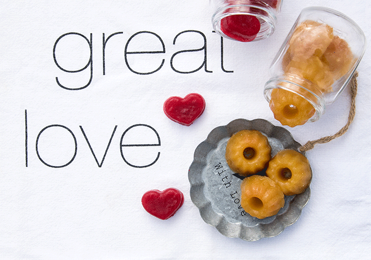 Rezeptbild: Fruchtgummi ohne Zucker