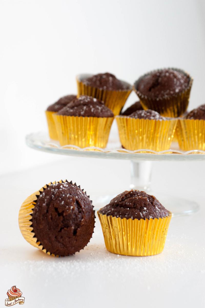 Rezeptbild: Schokomuffins (mit Öl)