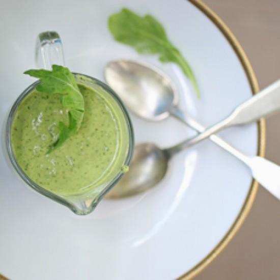 Rezeptbild: Gorgonzola- und Rucola-Pesto