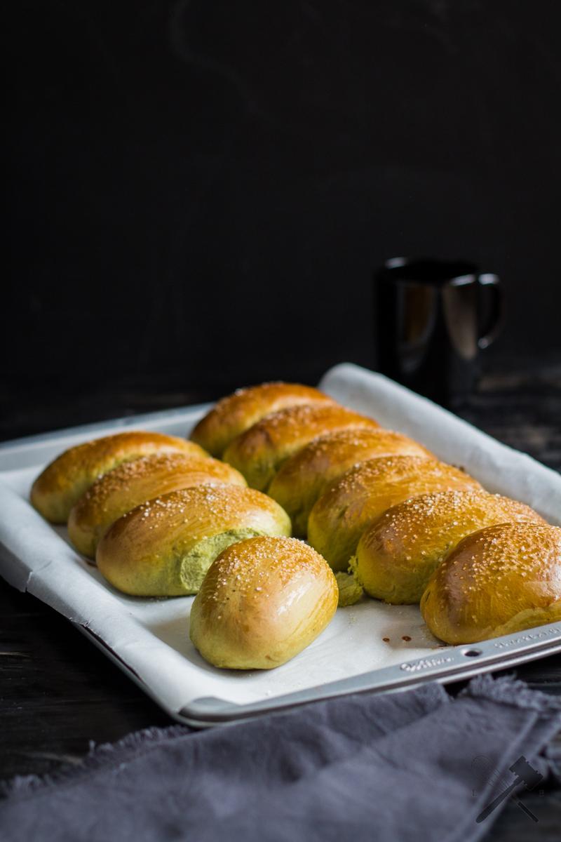 Rezeptbild: Matcha Milchbrötle