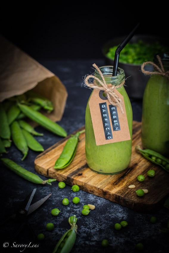 Rezeptbild: Erbsen-Gazpacho