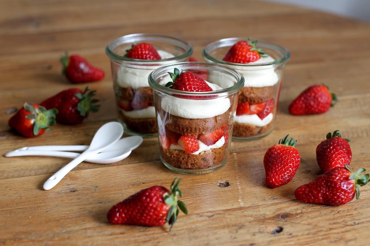 Rezeptbild: Cupcakes im Glas