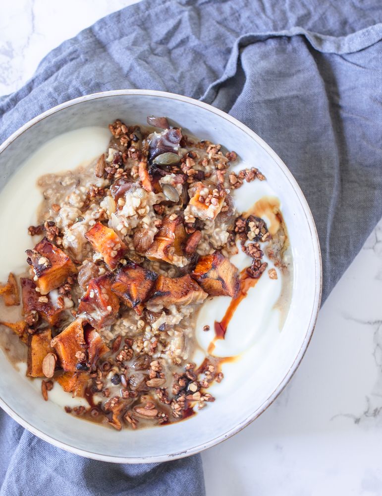Rezeptbild: Kürbis Oatmeal