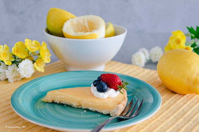 Rezeptbild: cremige Zitronen-Tarte