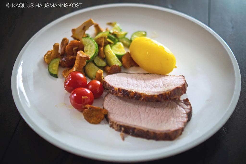 Rezeptbild: Sonntagsbraten aus dem Grill