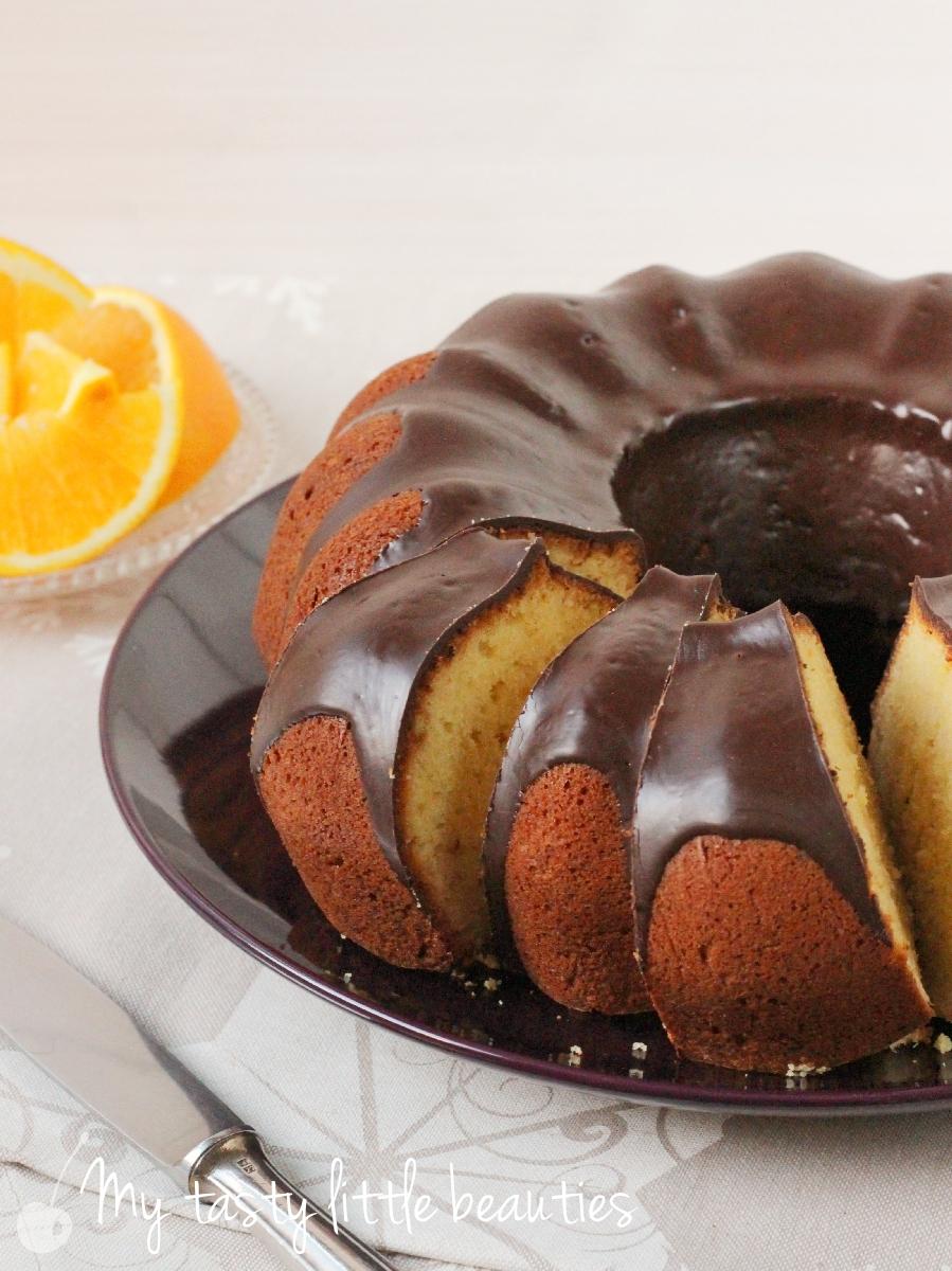 Rezeptbild: Orangenkuchen mit Marzipan
