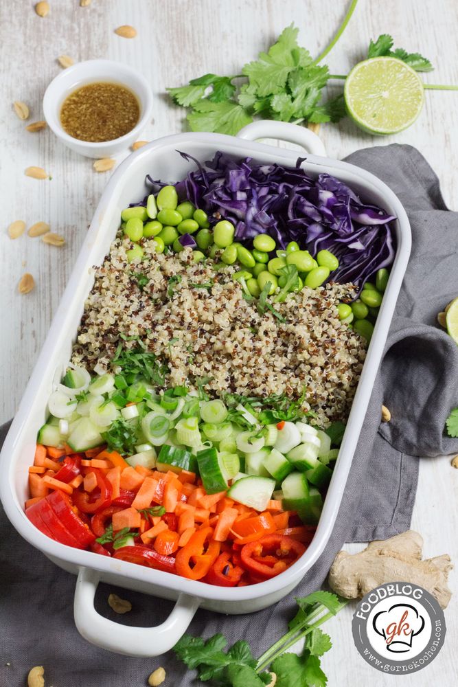 Rezeptbild: Thai Quinoa Salat