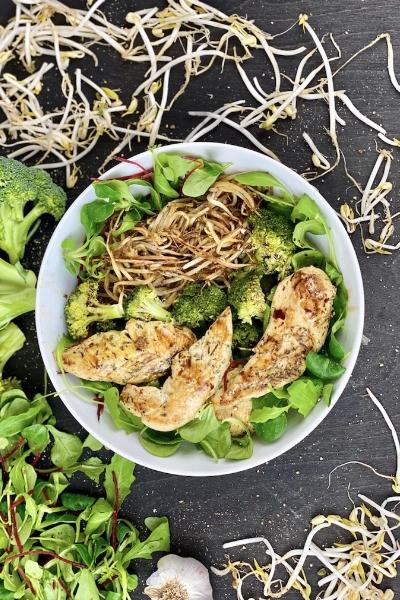 Rezeptbild: Low-Carb Asia Hähnchen