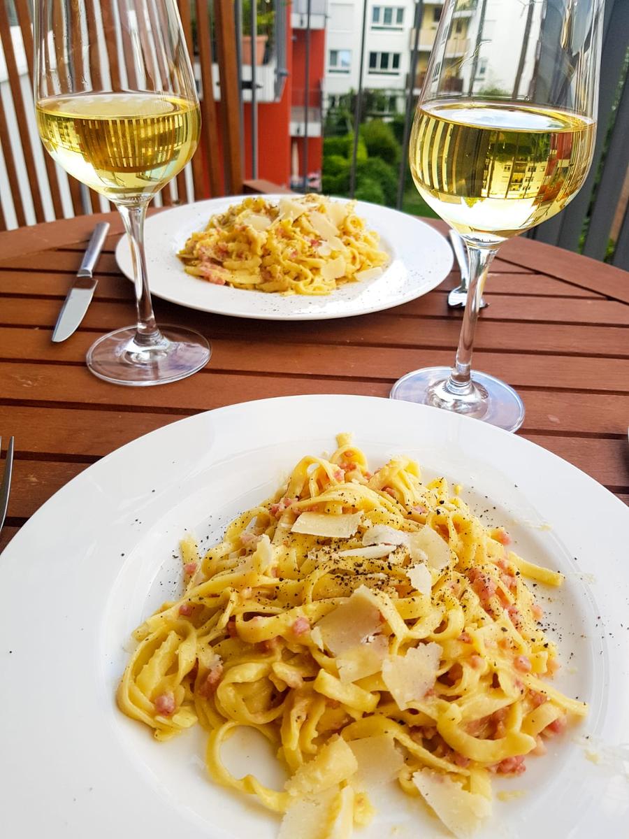 Rezeptbild: Einfache Spaghetti Carbonara