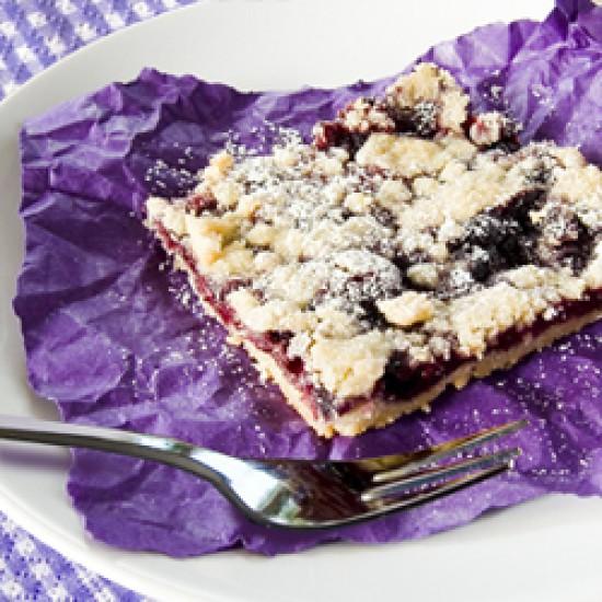 Rezeptbild: Einfacher Beerenkuchen