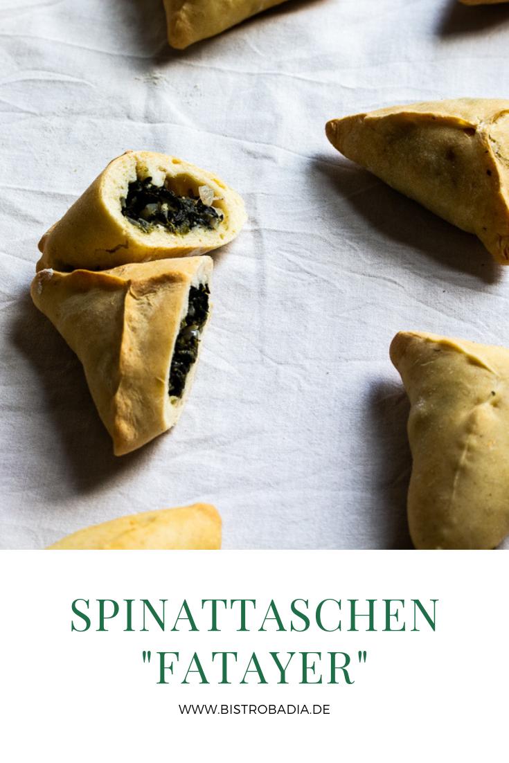 Rezeptbild: Libanesische Spinattaschen Fatayer