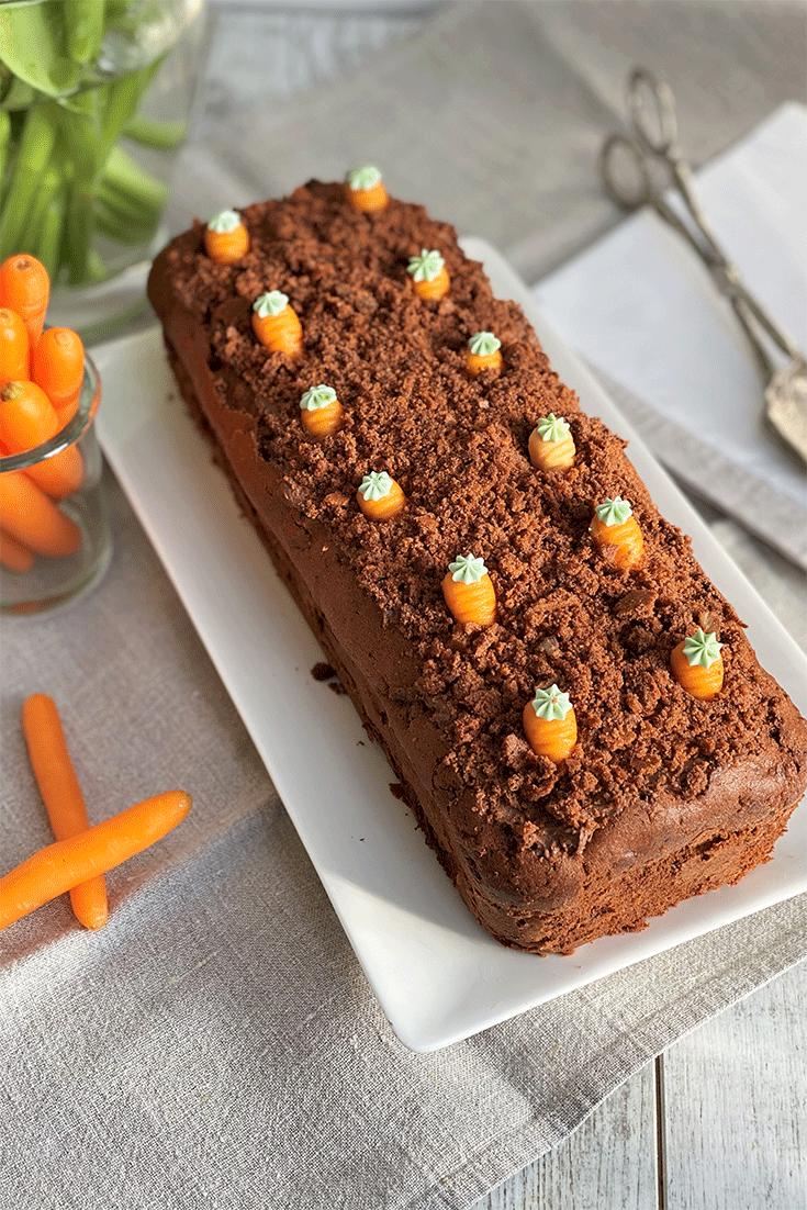 Rezeptbild: Möhrenkuchen aus der Kastenform