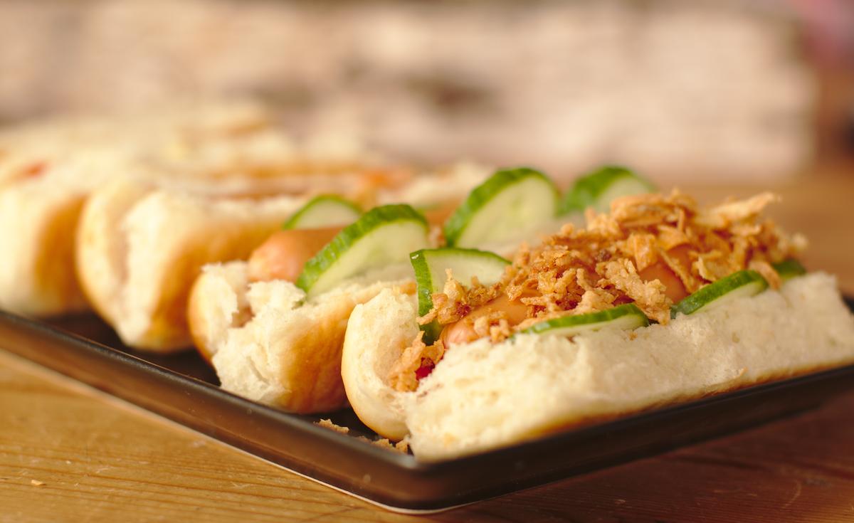 Rezeptbild: Hot-Dog Brötchen aus Dinkelmehl! Lecker-schmecker!