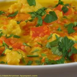 Rezeptbild: Curry-Linsen-Topf