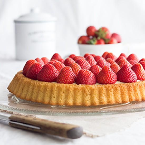 Rezeptbild: Erdbeerboden, fast klassisch