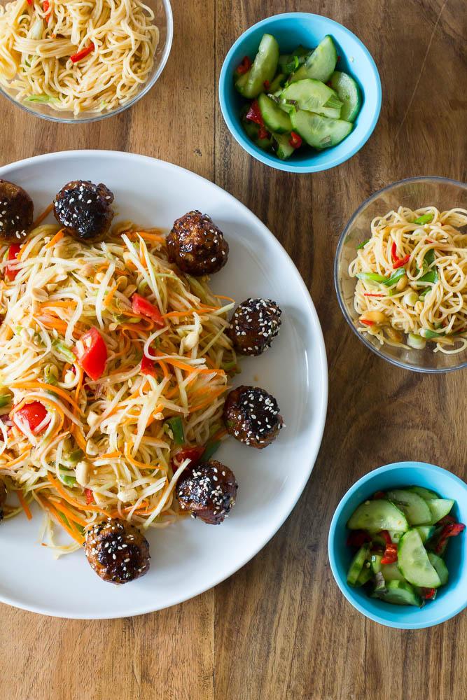 Rezeptbild: Som Tum – Thailändischer Papaya Salat