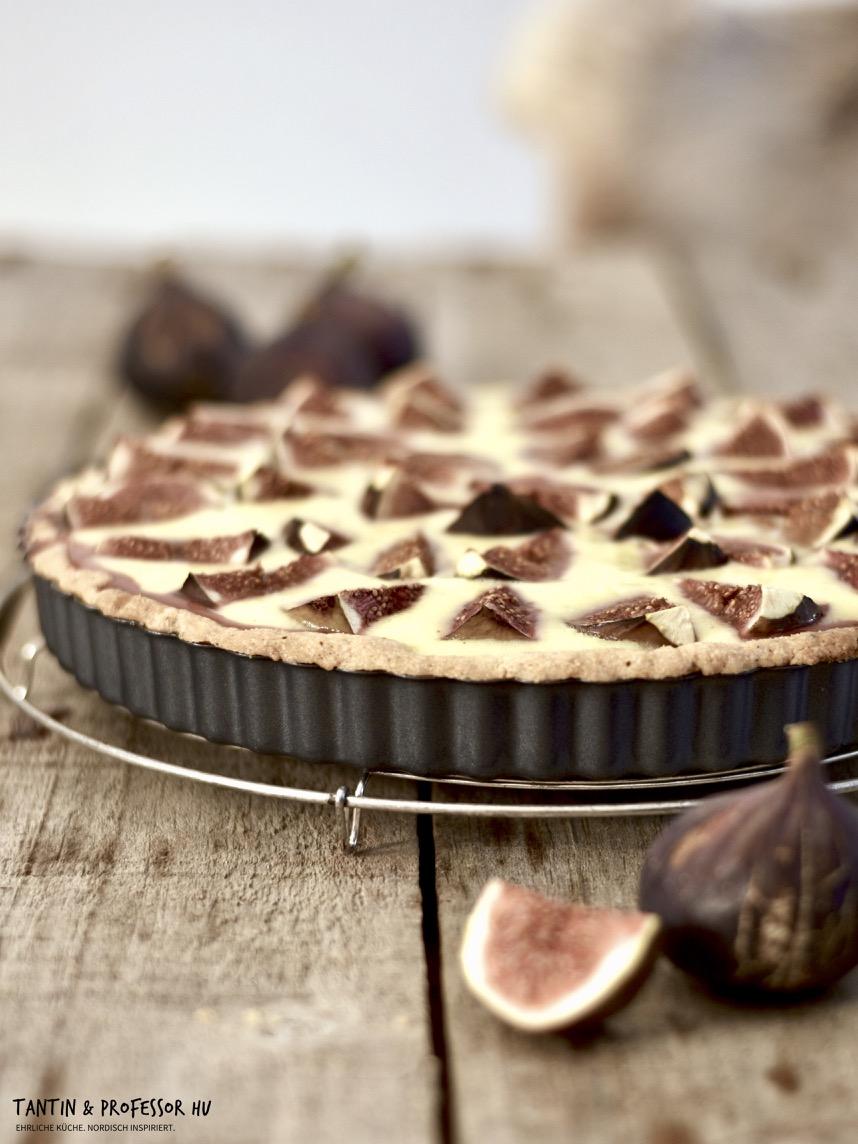 Rezeptbild: FEIGENTARTE MIT MASCARPONE
