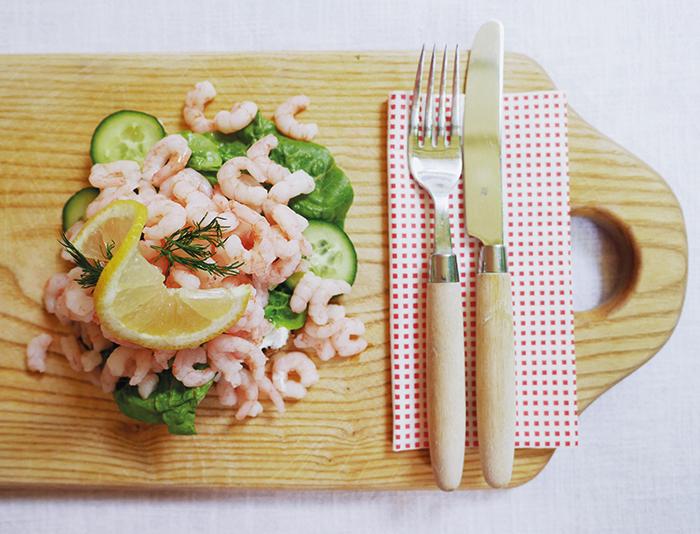 Rezeptbild: Schwedisches Krabbenbrot (Räksmörgås)