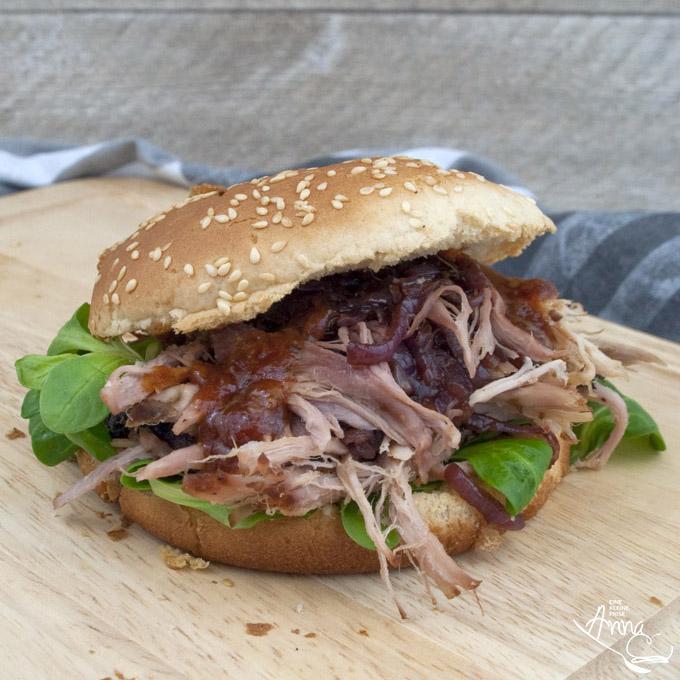 Rezeptbild: Pulled Pork Burger