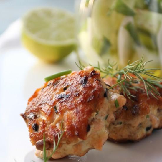 Rezeptbild: Lachsfrikadellen