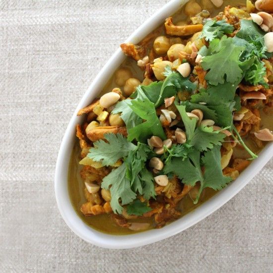 Rezeptbild: Curry mit Pfifferlingen