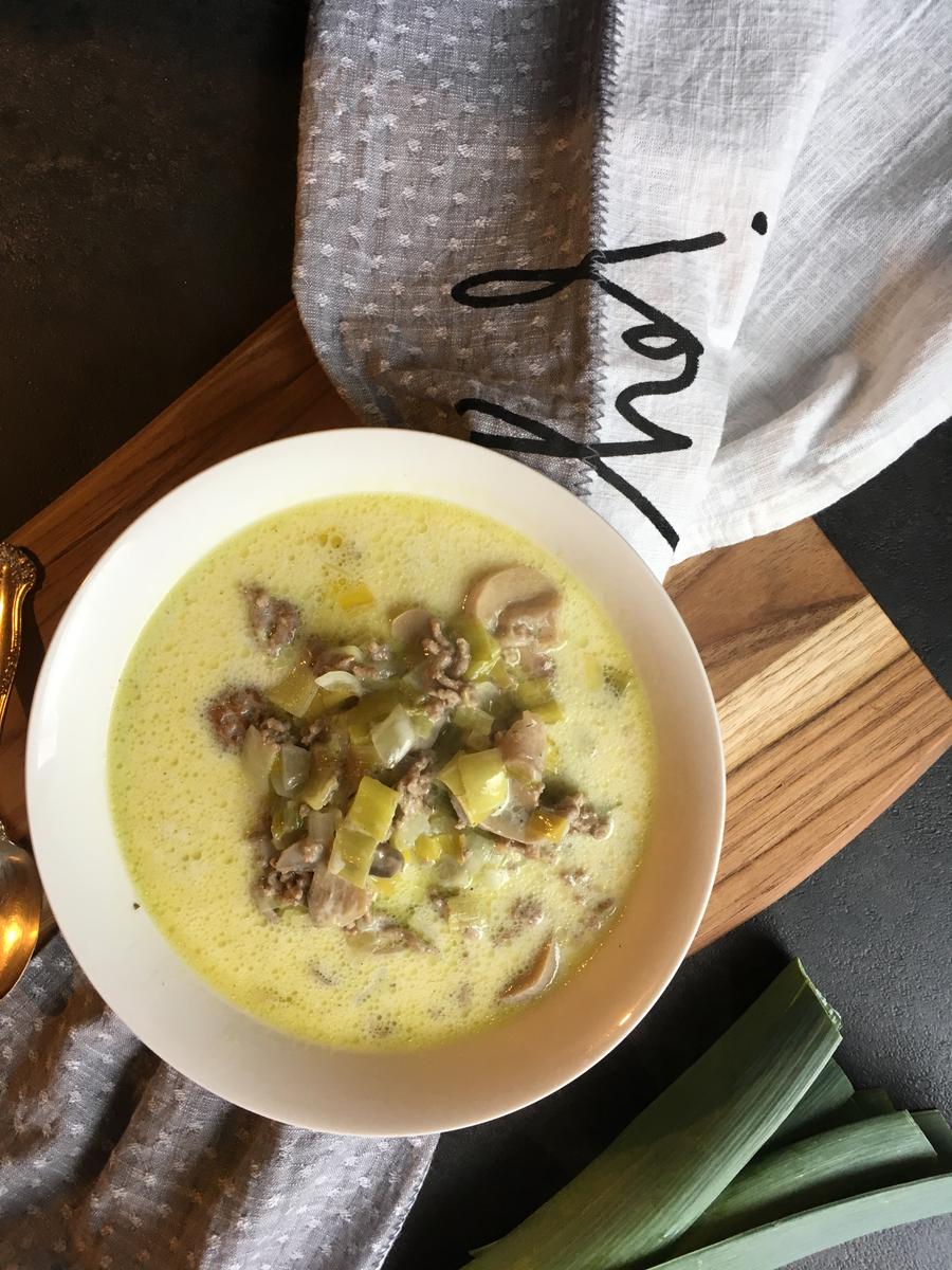 Rezeptbild: Käsesuppe á la Oma