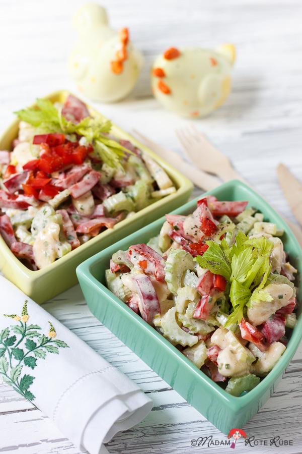 Rezeptbild: Parika-Staudensellerie-Salat mit Banane