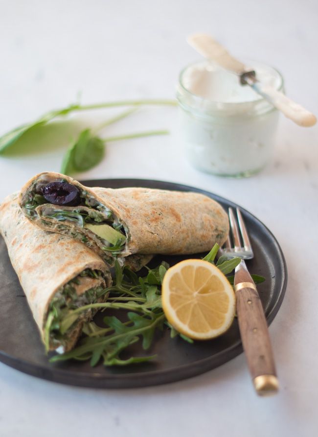 Rezeptbild: Gefüllte Kräutercrepes