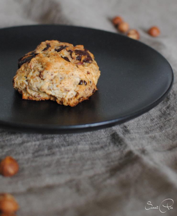 Rezeptbild: Schokoladen Haselnuss Scones