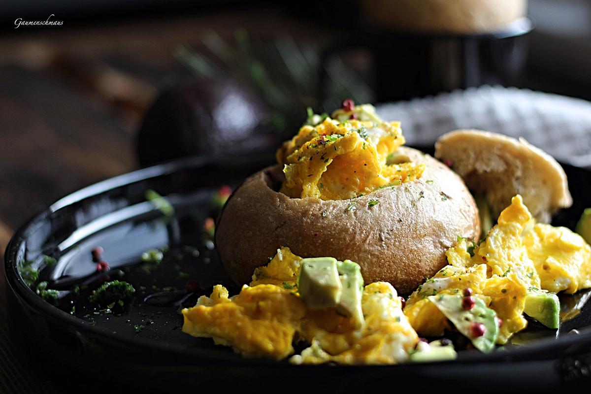 Rezeptbild: Gefülltes Frühstücksgebäck