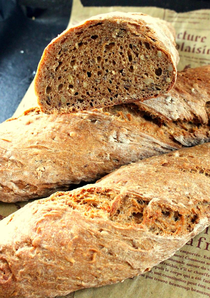 Rezeptbild: Koerner-Baguettes