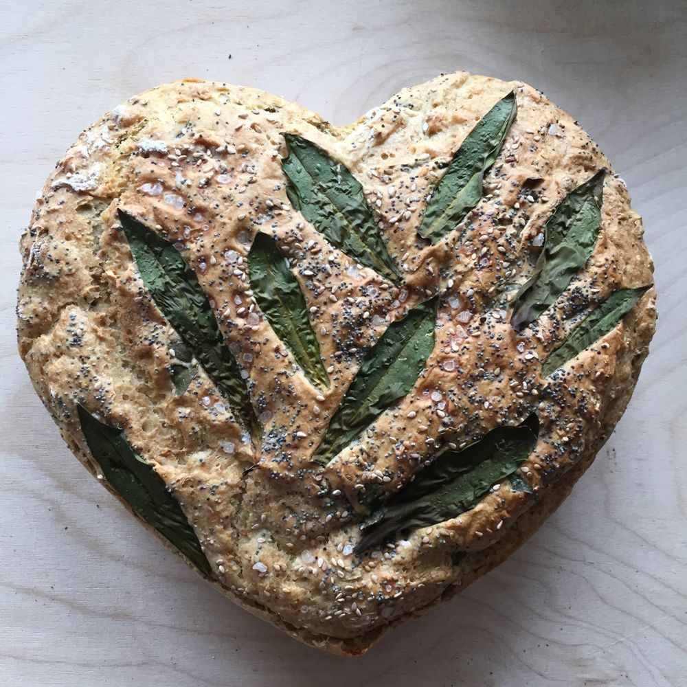 Rezeptbild: Bärlauchdinkelbrot