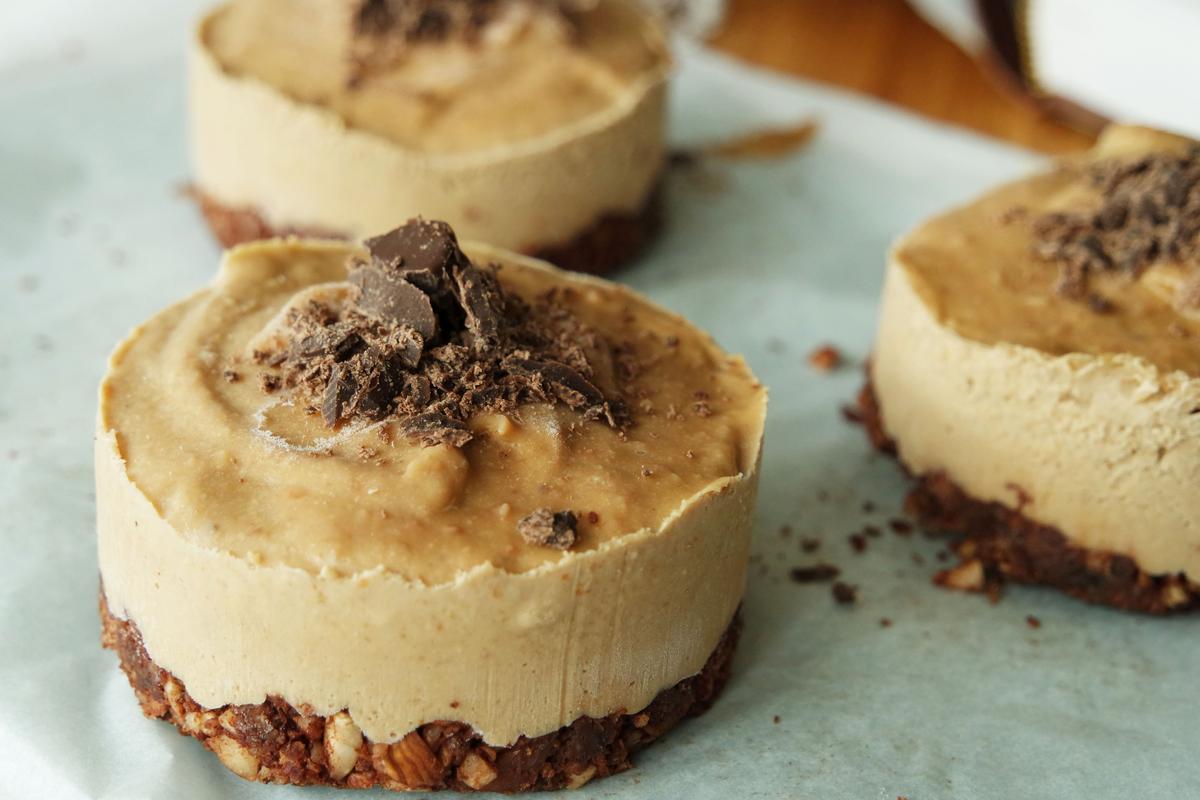 Rezeptbild: Rohveganer Bananenkuchen 
