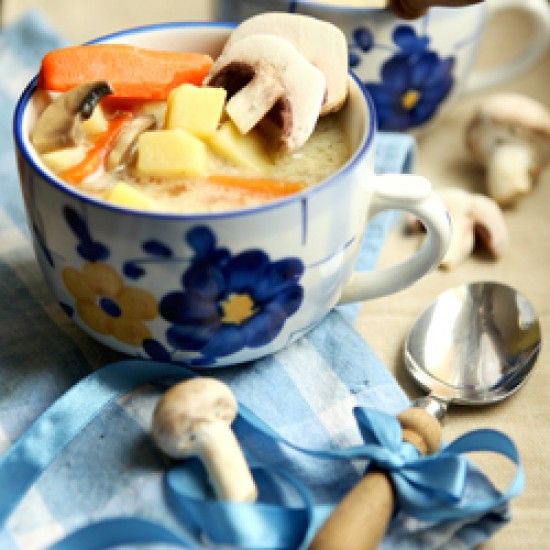 Rezeptbild: Champignonsuppe