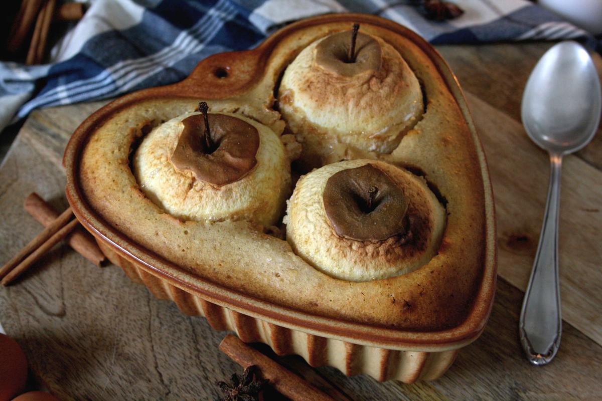 Rezeptbild: Einfacher Bratapfel-Auflauf