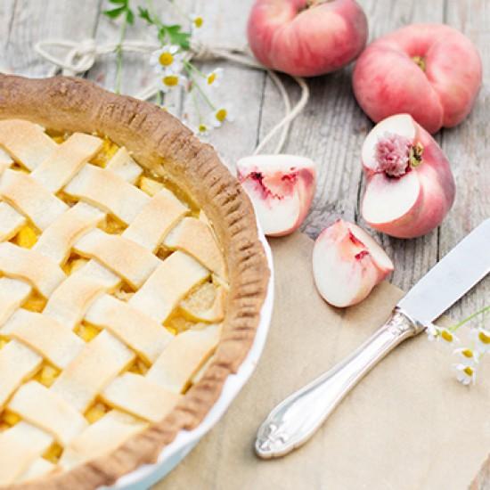 Rezeptbild: Ein superleckerer Pfirsich-Pie