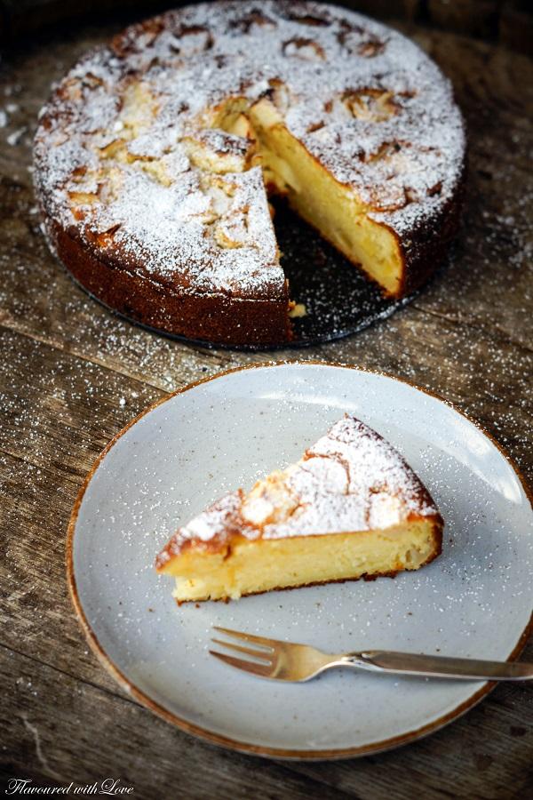 Rezeptbild: Ricotta-Apfelkuchen