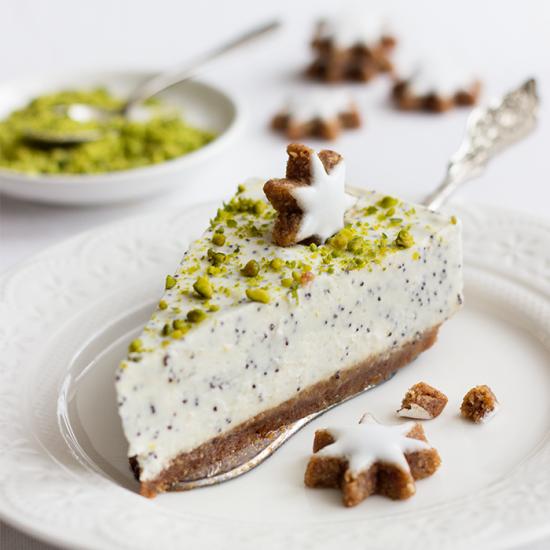 Rezeptbild: Mohn-Zimtstern-Torte