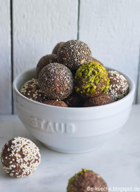 Rezeptbild: Dattel Kakao Trüffel - Raw Bites