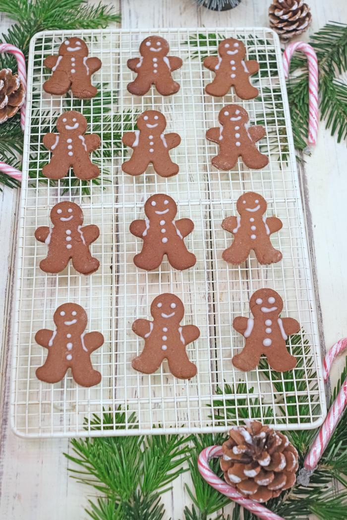 Rezeptbild: Lebkuchenmänner oder Gingerbread Men Rezept