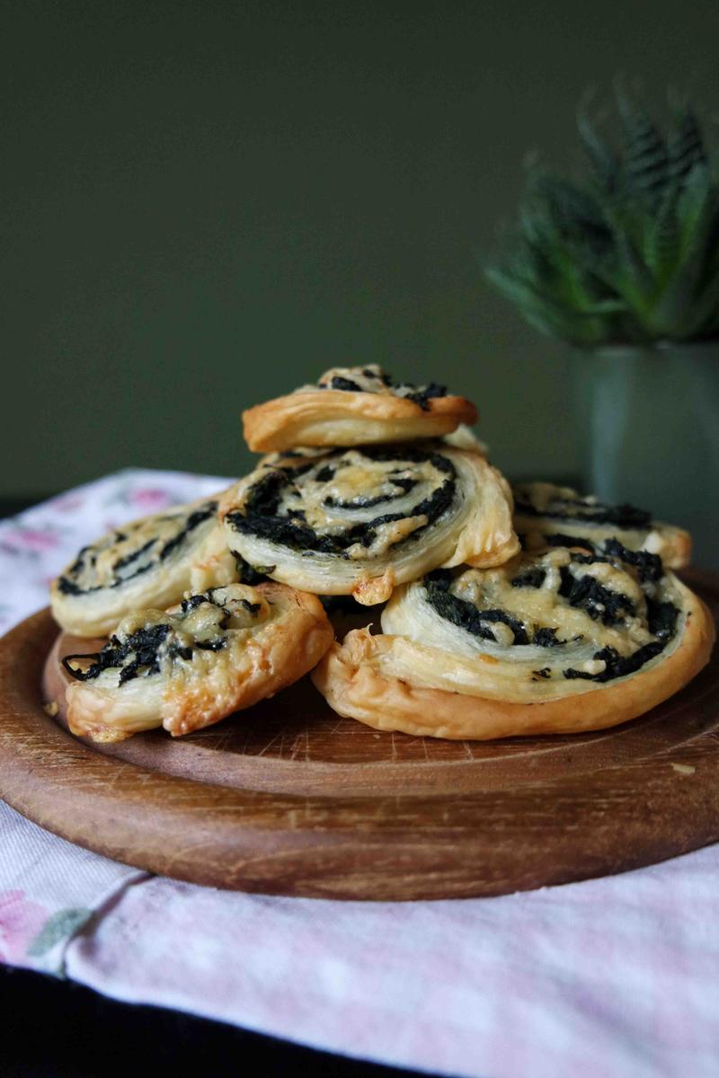 Rezeptbild: Spinatschnecken