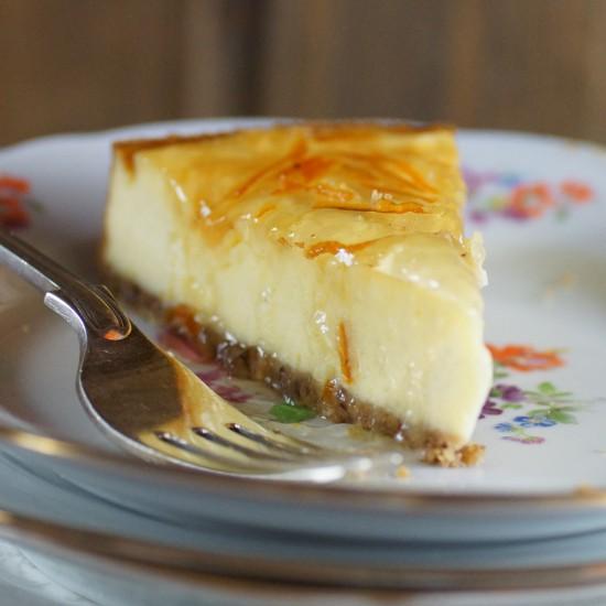 Rezeptbild: Orange-Vanille - Cheesecake