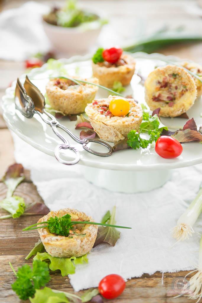 Rezeptbild: Quiche Cups
