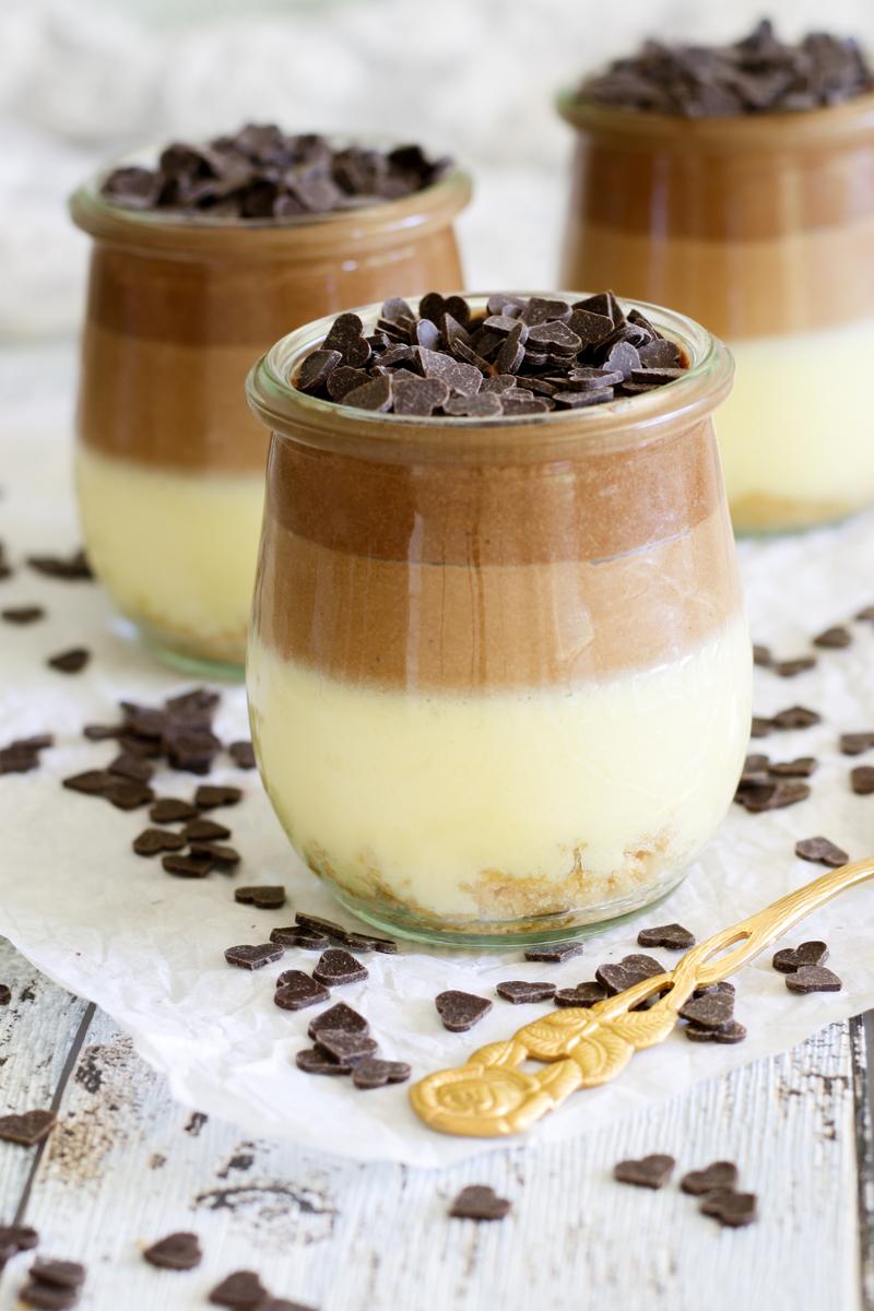 Rezeptbild: Triple Mousse au Chocolat (ohne Gelatine)